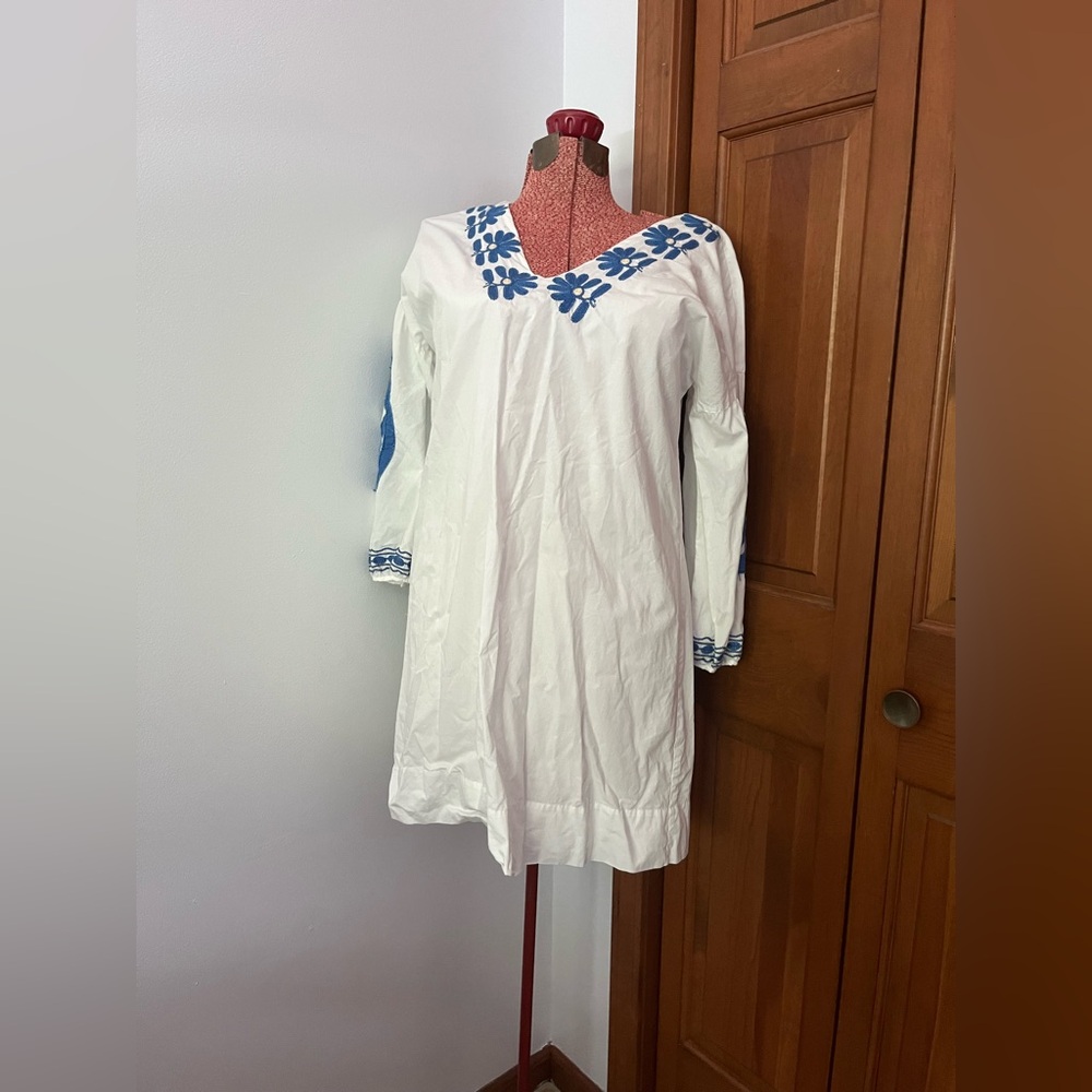 Madewell Blanca Embroidered Summer Dress